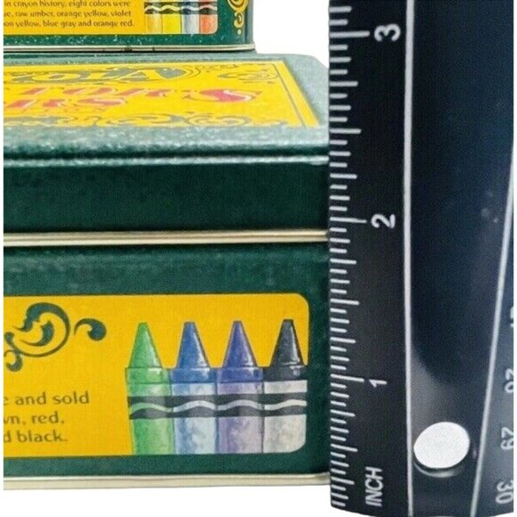 Crayola Collector Tin W Lid Storage Gift Box Limited Edition NO CRAYONS Vintage - Picture 8 of 11